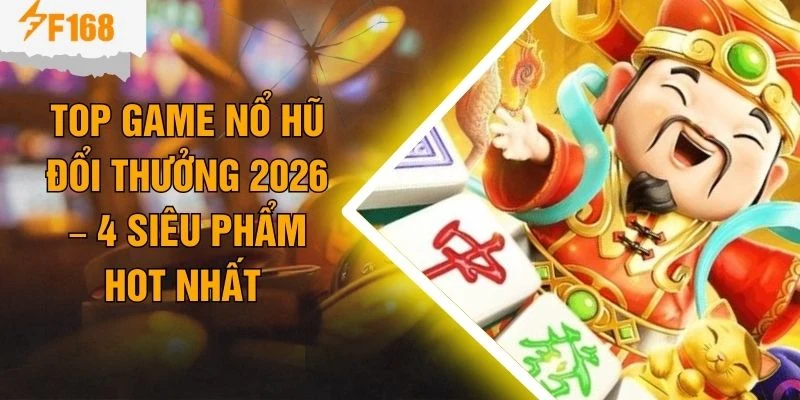 Top Game Nổ Hũ Đổi Thưởng 2026 – 4 Siêu Phẩm Hot Nhất 